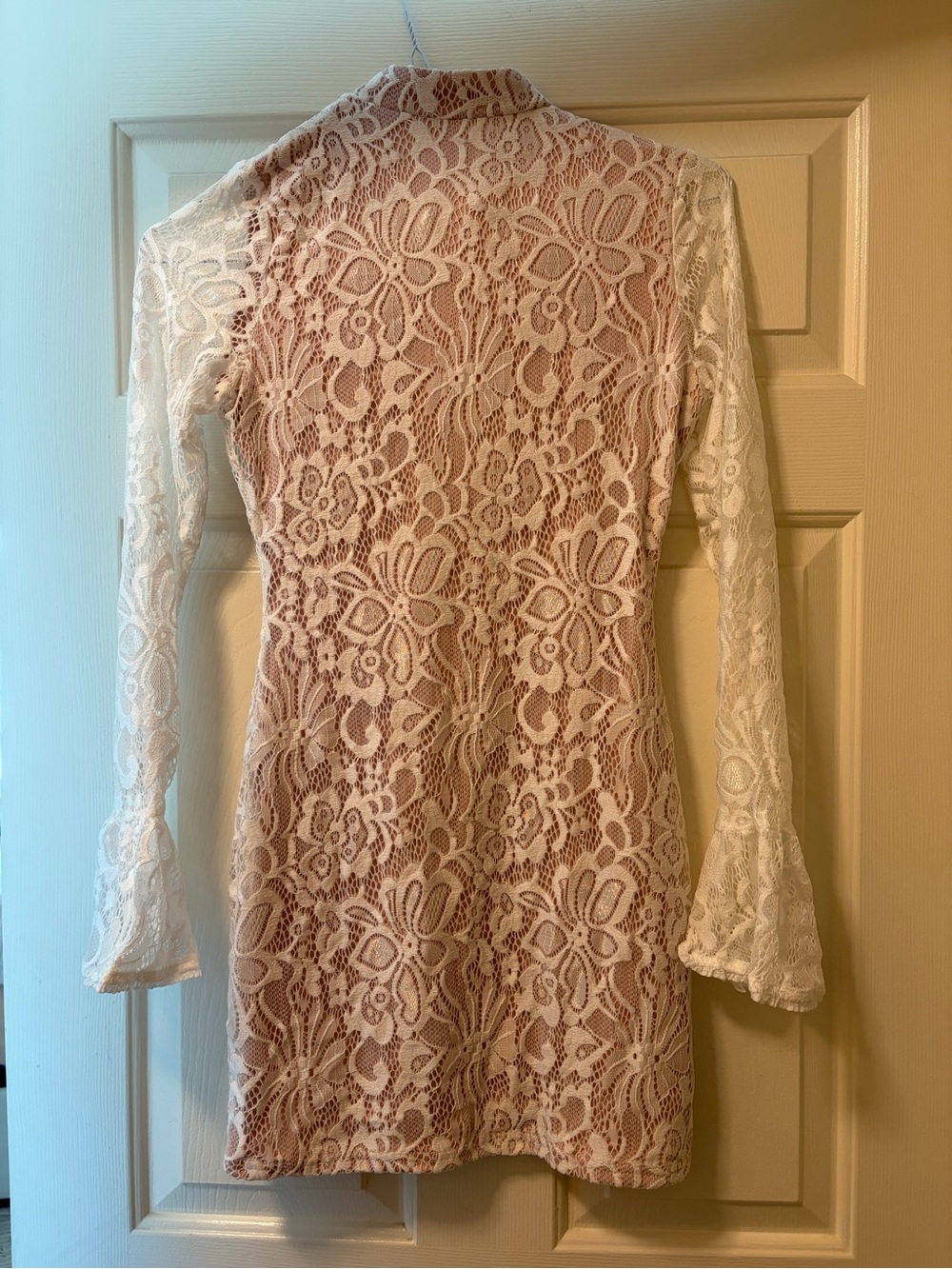 Amara Cut-Out Lace Mini Dress - Picture 3 of 3